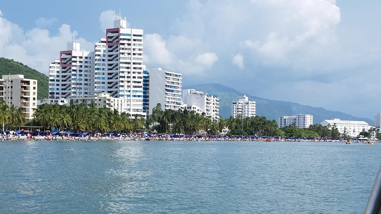 Apartamento 1403 Edificio Karey El Rodadero ซันตามาร์ตา ภายนอก รูปภาพ