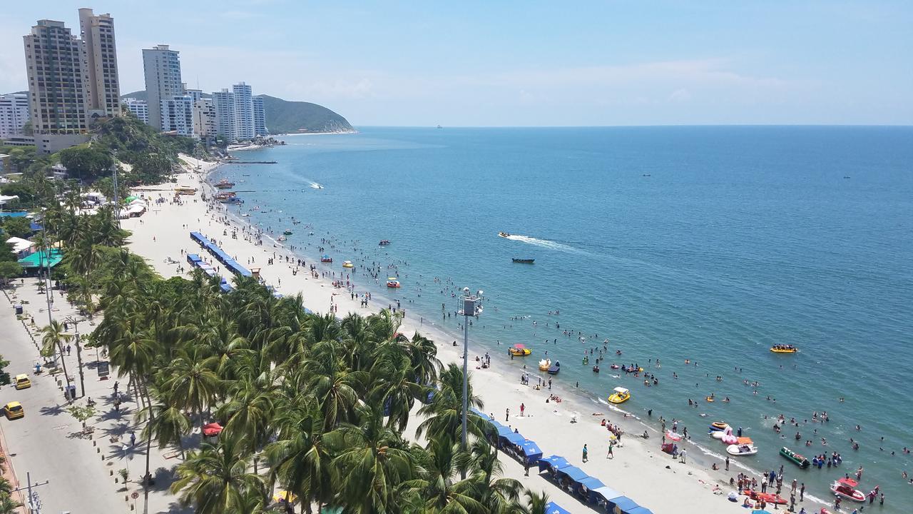 Apartamento 1403 Edificio Karey El Rodadero ซันตามาร์ตา ภายนอก รูปภาพ