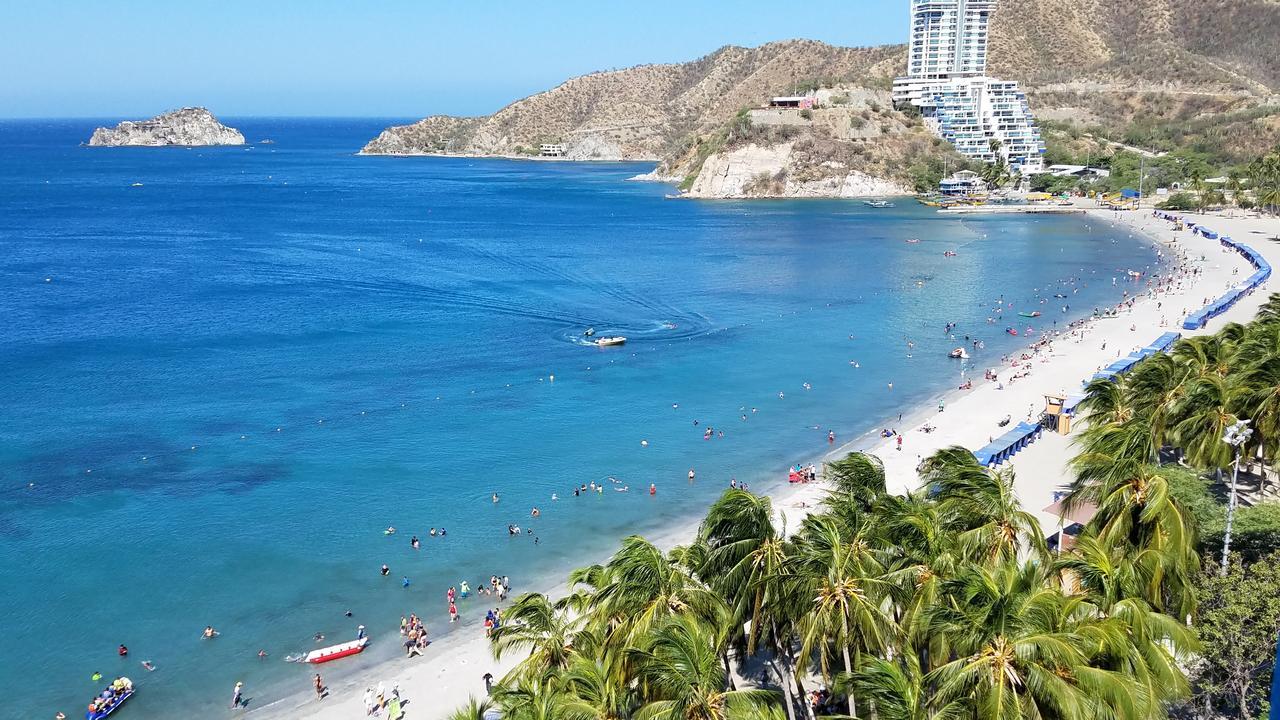 Apartamento 1403 Edificio Karey El Rodadero ซันตามาร์ตา ภายนอก รูปภาพ