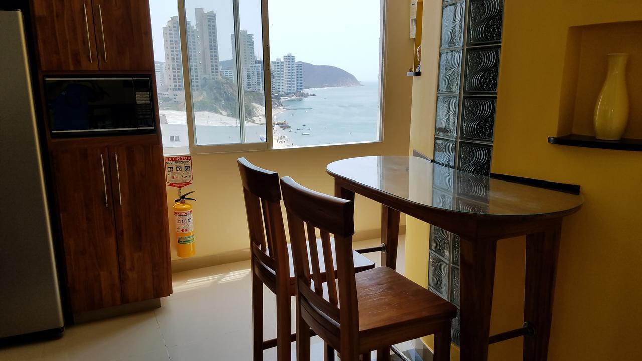 Apartamento 1403 Edificio Karey El Rodadero ซันตามาร์ตา ภายนอก รูปภาพ