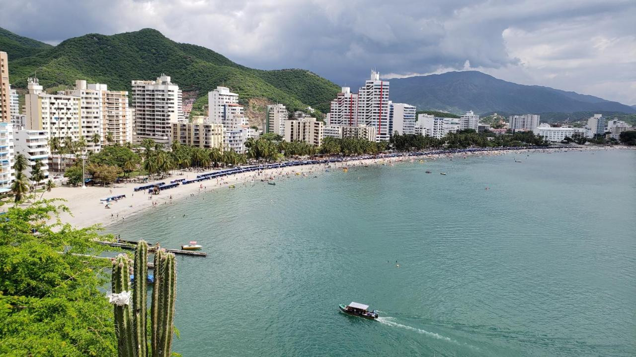 Apartamento 1403 Edificio Karey El Rodadero ซันตามาร์ตา ภายนอก รูปภาพ
